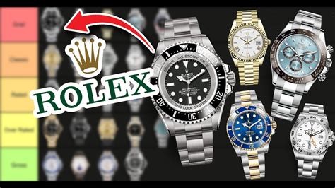 worst rolex models|best rolex tier list.